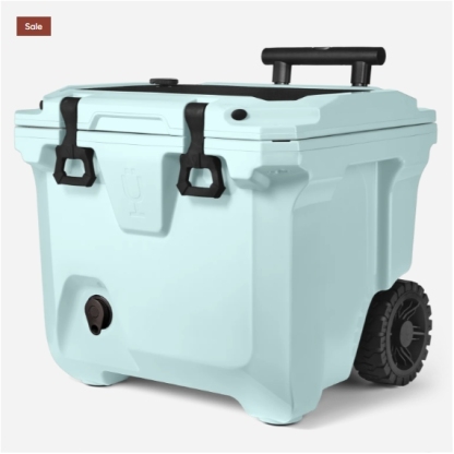 Wheeled Hard Cooler (Buy 2 Freeshipping)