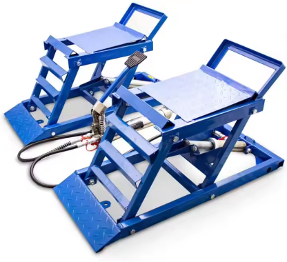 Widow Hydraulic Underbody Access Car Lift with Ramp - 3,000 lb. per pair Capacity