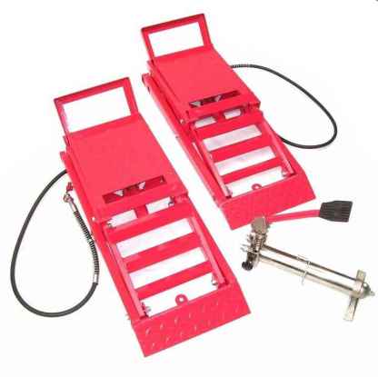 Widow Hydraulic Underbody Access Car Lift with Ramp - 3,000 lb. per pair Capacity