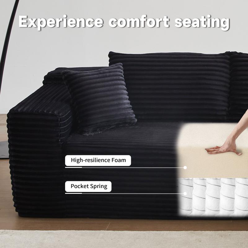 💥𝗟𝗶𝗺𝗶𝘁𝗲𝗱 𝗧𝗶𝗺𝗲 𝗢𝗳𝗳𝗲𝗿💖【Buy 2 Packages Shipping】L-Shaped Sectional Sofa Set