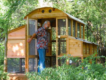 🔥🔥Round-Top Stand-Up XL Chicken Coop Up to 20 Hens Self-Contained