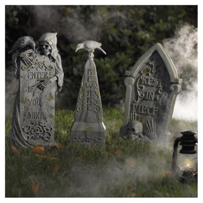 "Beware" with Raven Tombstone