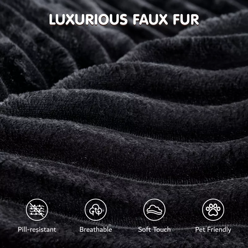 Limited Clearance Sale - 59" O-Shape Modular Couch, Plush Corduroy Fabric, No Assembly Required