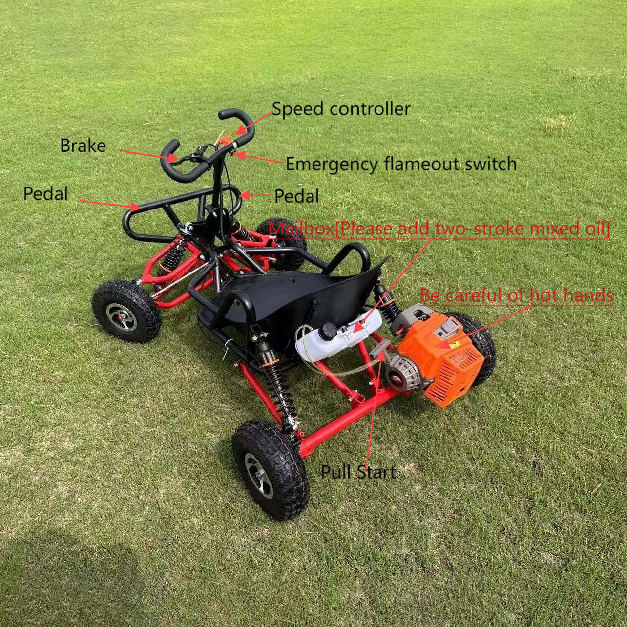 All Terrain Off-Road Kart