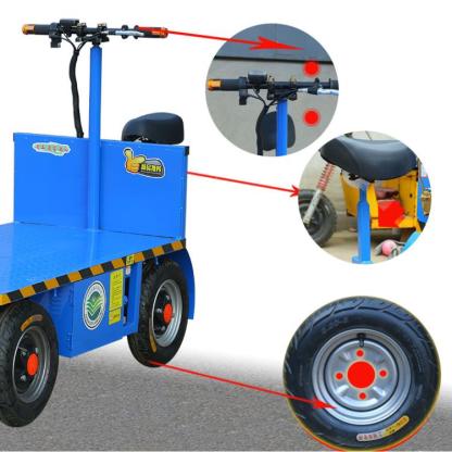 🔥CLEARANCE-ONLY $39.99🔥Electric flatbed truck, load-bearing 1000kg, with compartment (detachable)