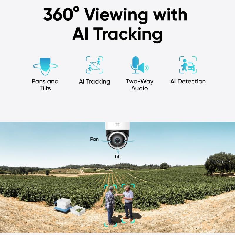 4G LTE Cam S330 Outdoor Camera with Solar Panel