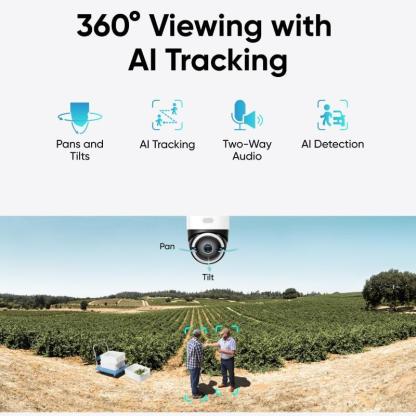 4G LTE Cam S330 Outdoor Camera with Solar Panel