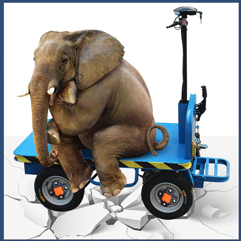 🔥CLEARANCE-ONLY $39.99🔥Electric flatbed truck, load-bearing 1000kg, with compartment (detachable)