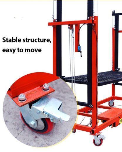 🎉🔥 Multiple Models Foldable Electric Scaffolding Lift Platform(🔥Loads Up To 500KG!)