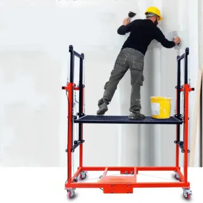 🎉🔥 Multiple Models Foldable Electric Scaffolding Lift Platform(🔥Loads Up To 500KG!)