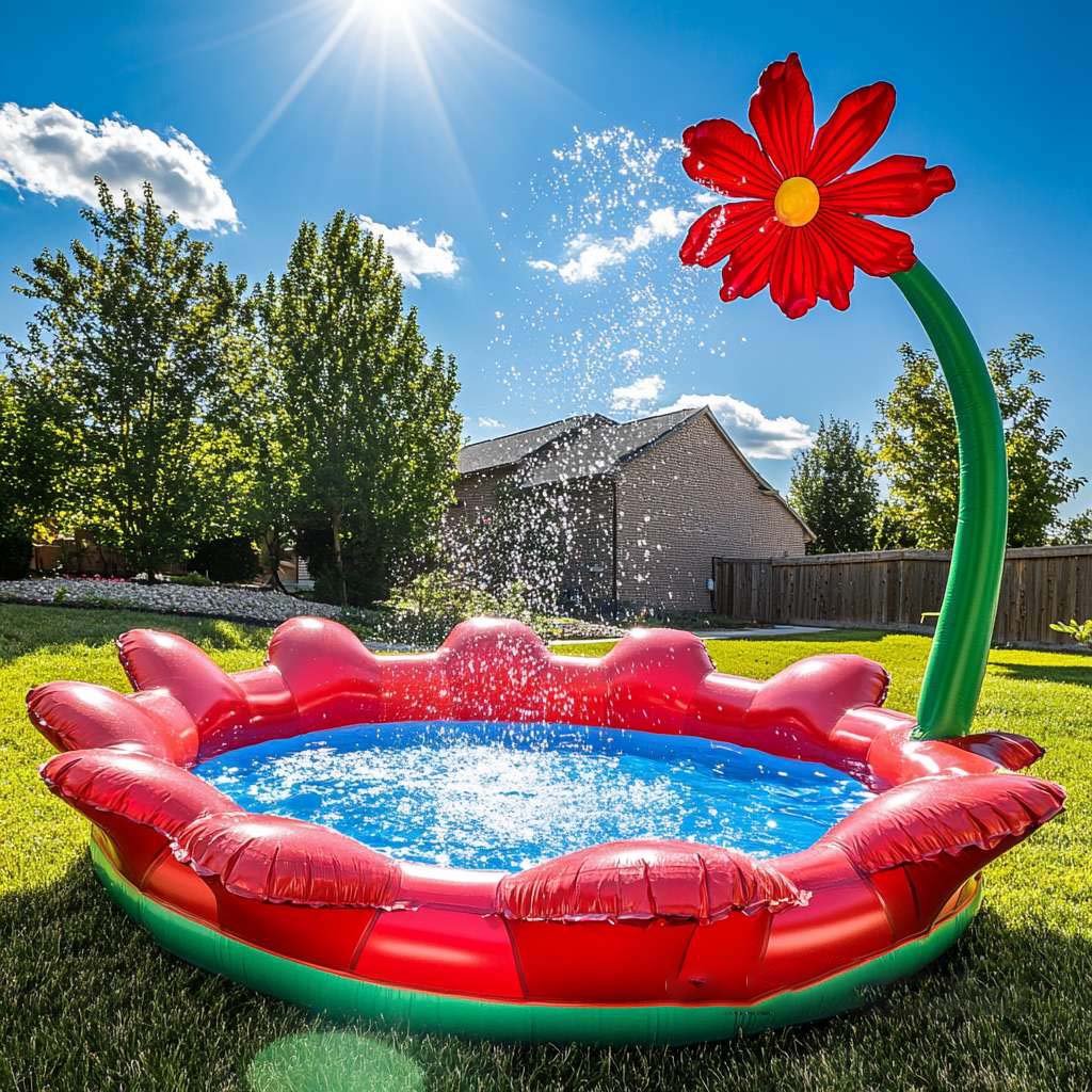Flower Shower Pools