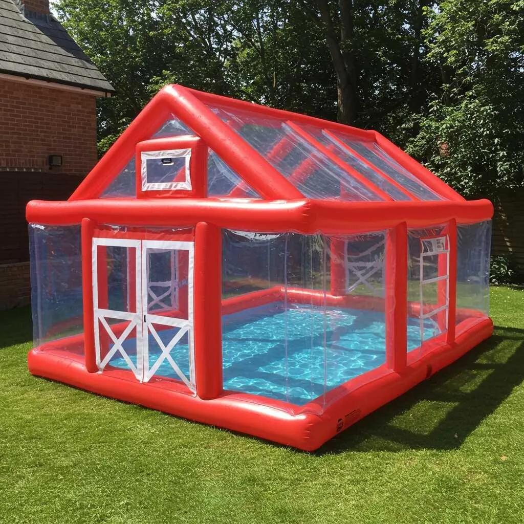 Giant Inflatable Barn Pools