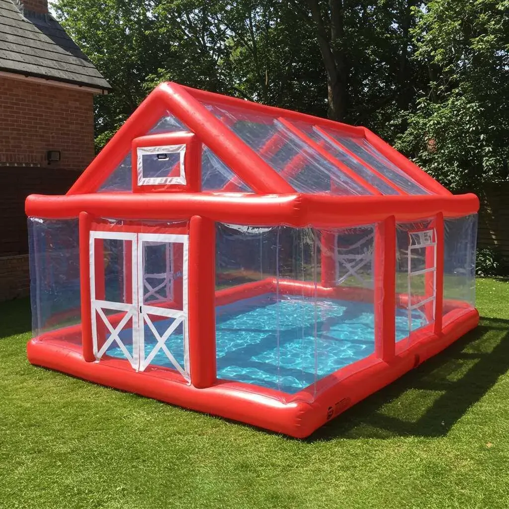 Giant Inflatable Barn Pools