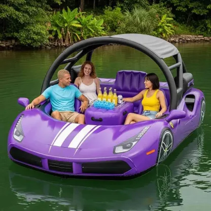 Sports Car Lake Floats: Where High-Speed Fantasy Meets Summertime Relaxation