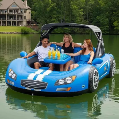 Sports Car Lake Floats: Where High-Speed Fantasy Meets Summertime Relaxation