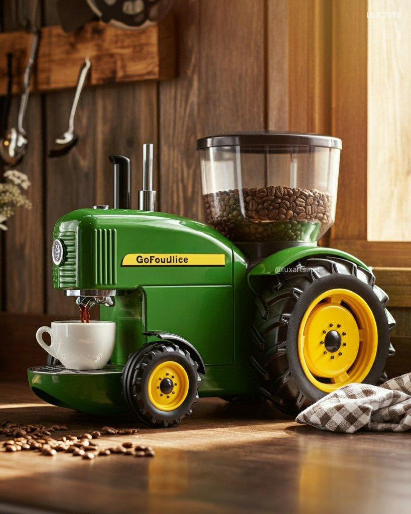 Clearance Sale🔥Limited Time Offer💖Tractor Coffee Makers: Fueling Your Day with a Touch of Agricultural Charm