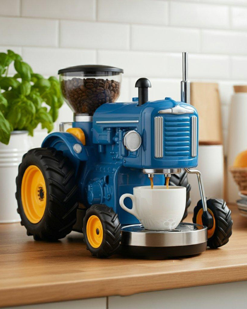Clearance Sale🔥Limited Time Offer💖Tractor Coffee Makers: Fueling Your Day with a Touch of Agricultural Charm