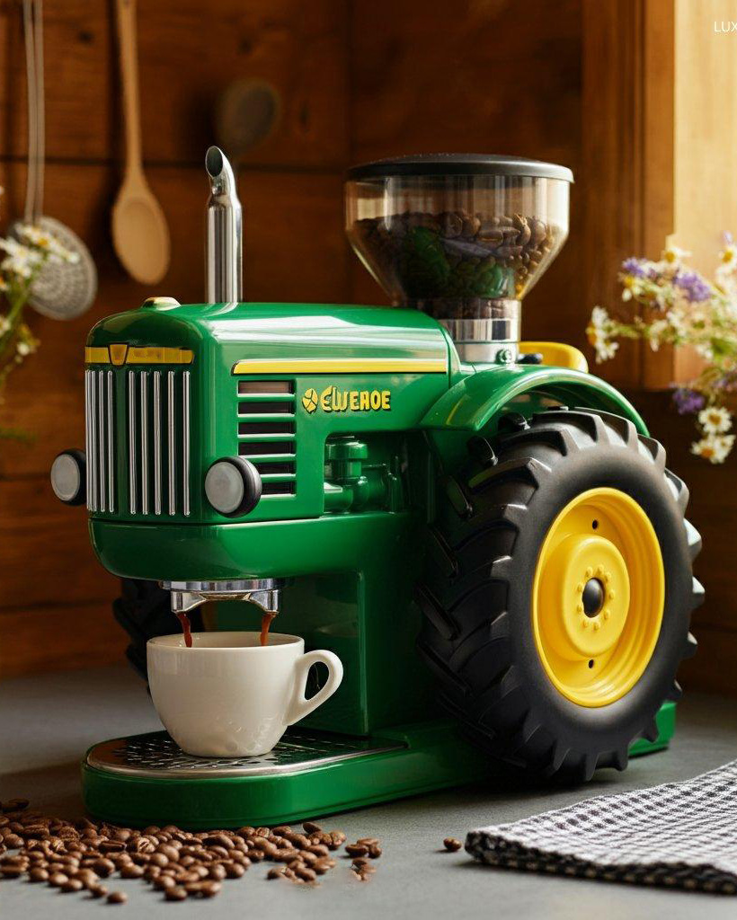 Clearance Sale🔥Limited Time Offer💖Tractor Coffee Makers: Fueling Your Day with a Touch of Agricultural Charm
