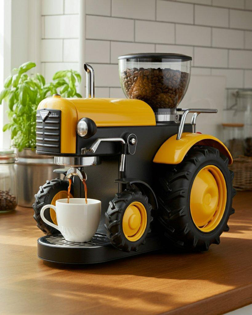 Clearance Sale🔥Limited Time Offer💖Tractor Coffee Makers: Fueling Your Day with a Touch of Agricultural Charm
