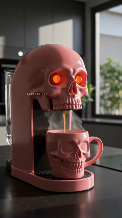 🔥Limited Time Offer💖Bold Design Skull Coffee Maker