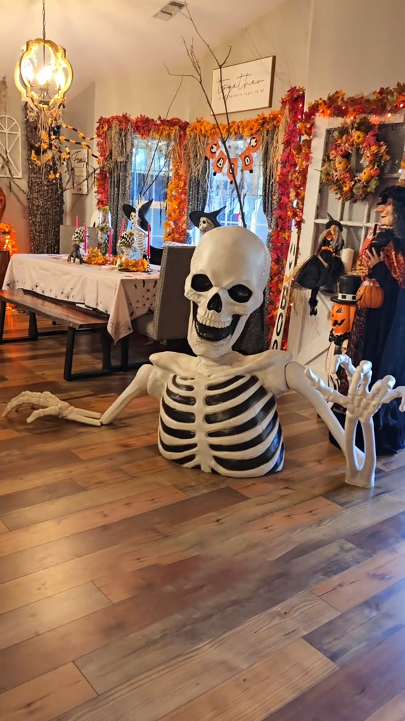 New! Red Shed 48 in. Ground Breaking Skeleton