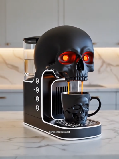 Clearance Sale🔥Limited Time Offer💖Skull Coffee Makers（Includes skeleton coffee cup）