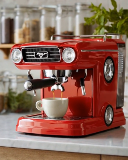 Clearance Sale🔥Limited Time Offer💖Mustang Inspired Coffee Maker | Bold Design for Car Lovers’ Mornings