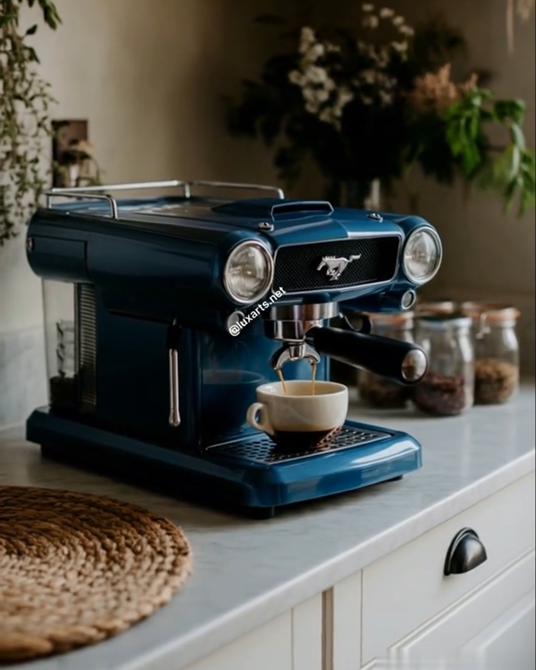 Clearance Sale🔥Limited Time Offer💖Mustang Inspired Coffee Maker | Bold Design for Car Lovers’ Mornings