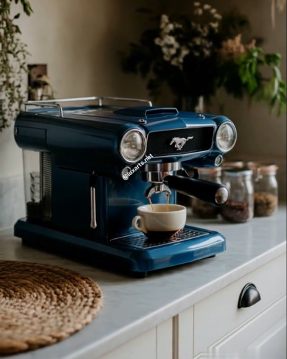 Clearance Sale🔥Limited Time Offer💖Mustang Inspired Coffee Maker | Bold Design for Car Lovers’ Mornings
