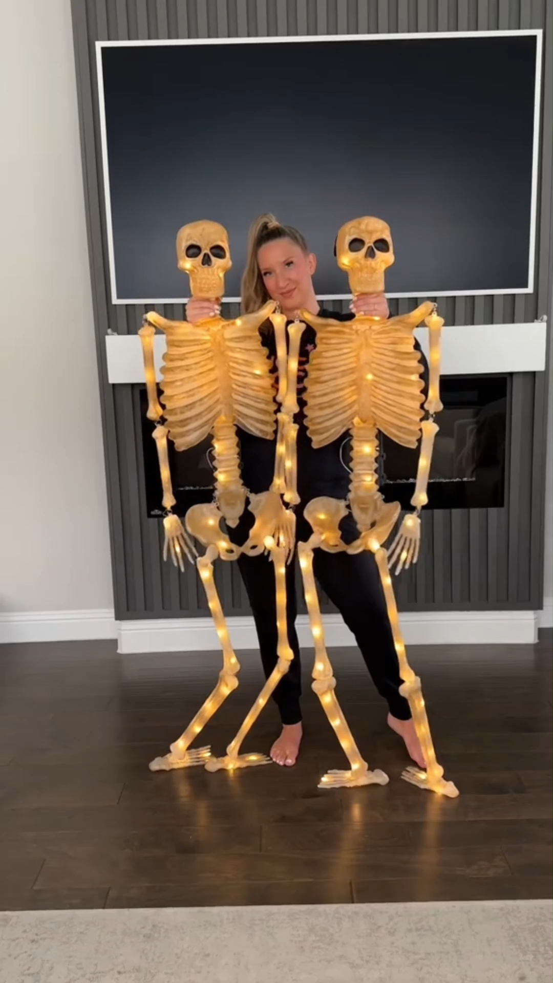 Lit Mr. Bones