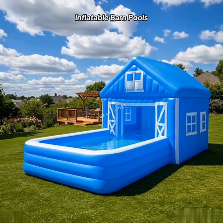 Giant Inflatable Barn Pool