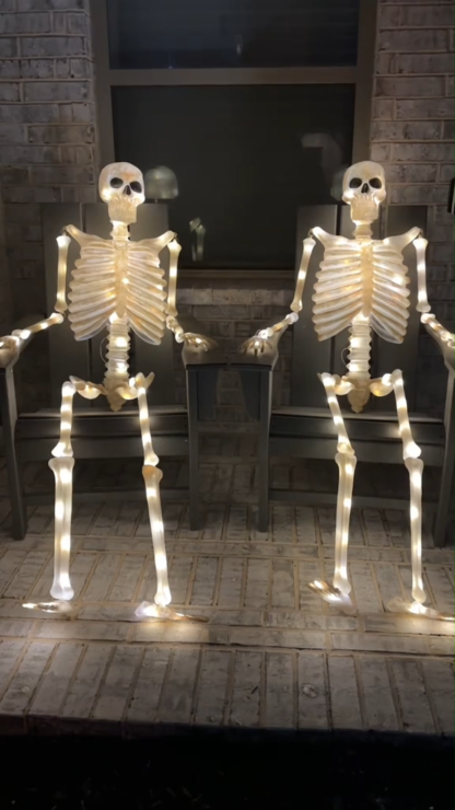 Lit Mr. Bones