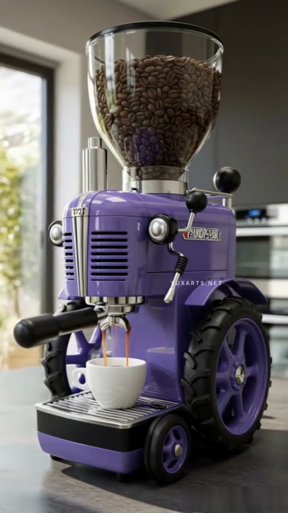 🔥Limited Time Offer💖Bold Design tractor Coffee Maker