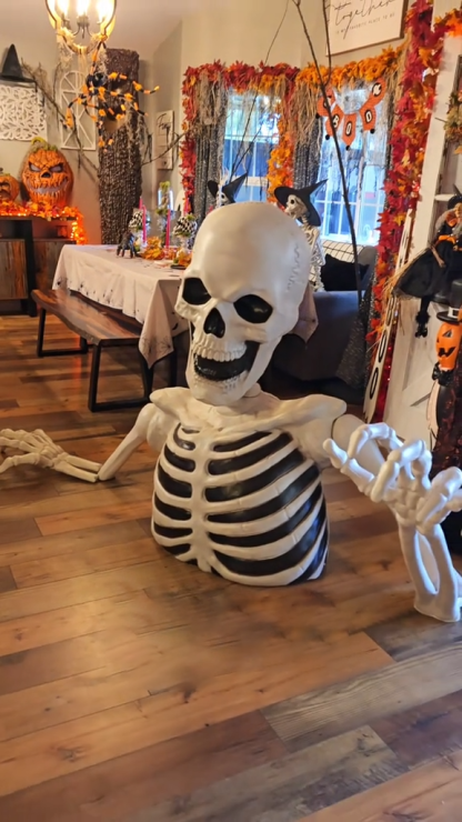 New! Red Shed 48 in. Ground Breaking Skeleton
