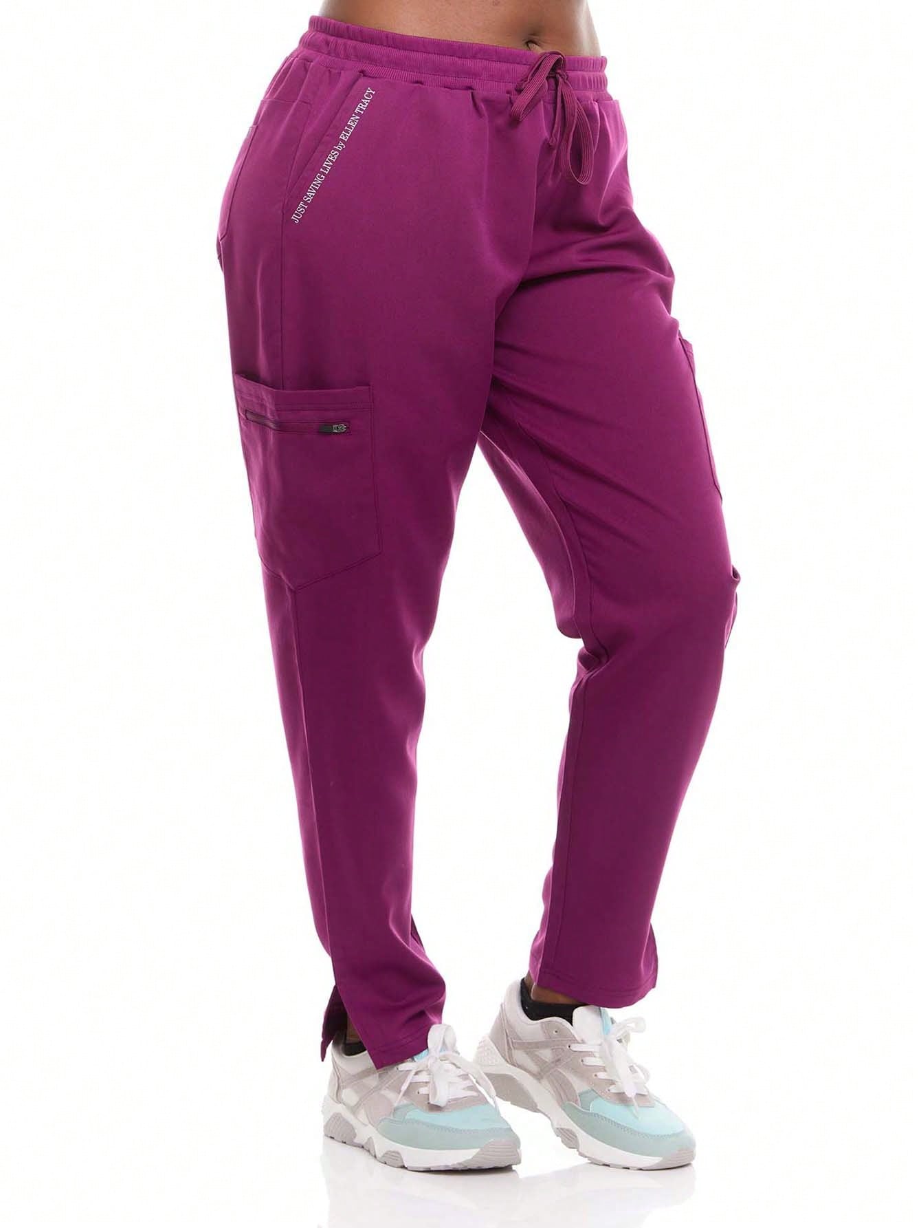 HEAL+WEAR Women's Premium Scrub Pants , Soft Touch, Breathable, SPA,4-Way Stretch,Wrinkle-Resistant, Multiple Colors ET2007