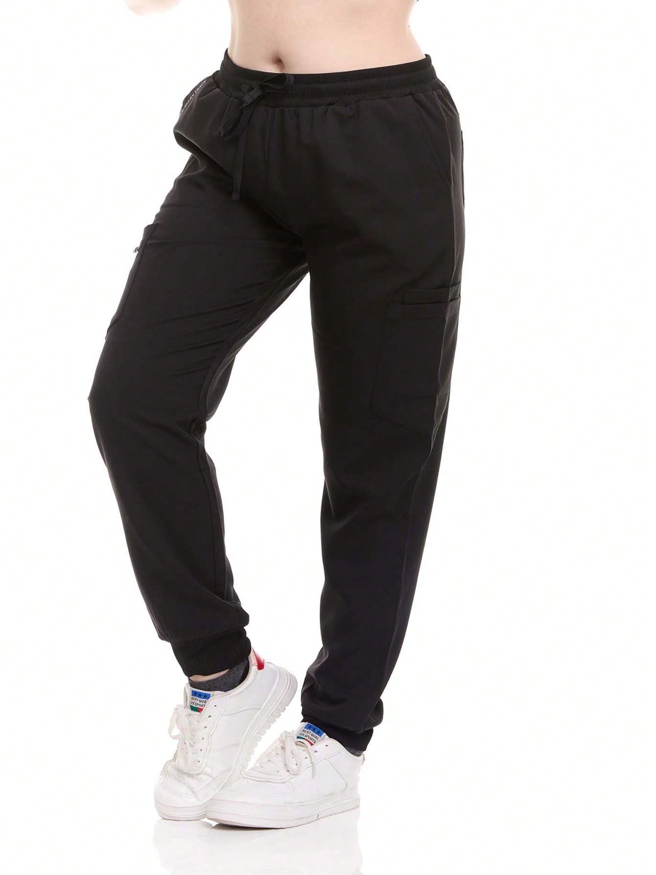 HEAL+WEAR Women's Jogger Scrub Pants with Cargo Pockets – 4-Way Stretch - Soft Stretch, Drawstring Waist, Stylish Fit – Multiple Colors Available ET2002