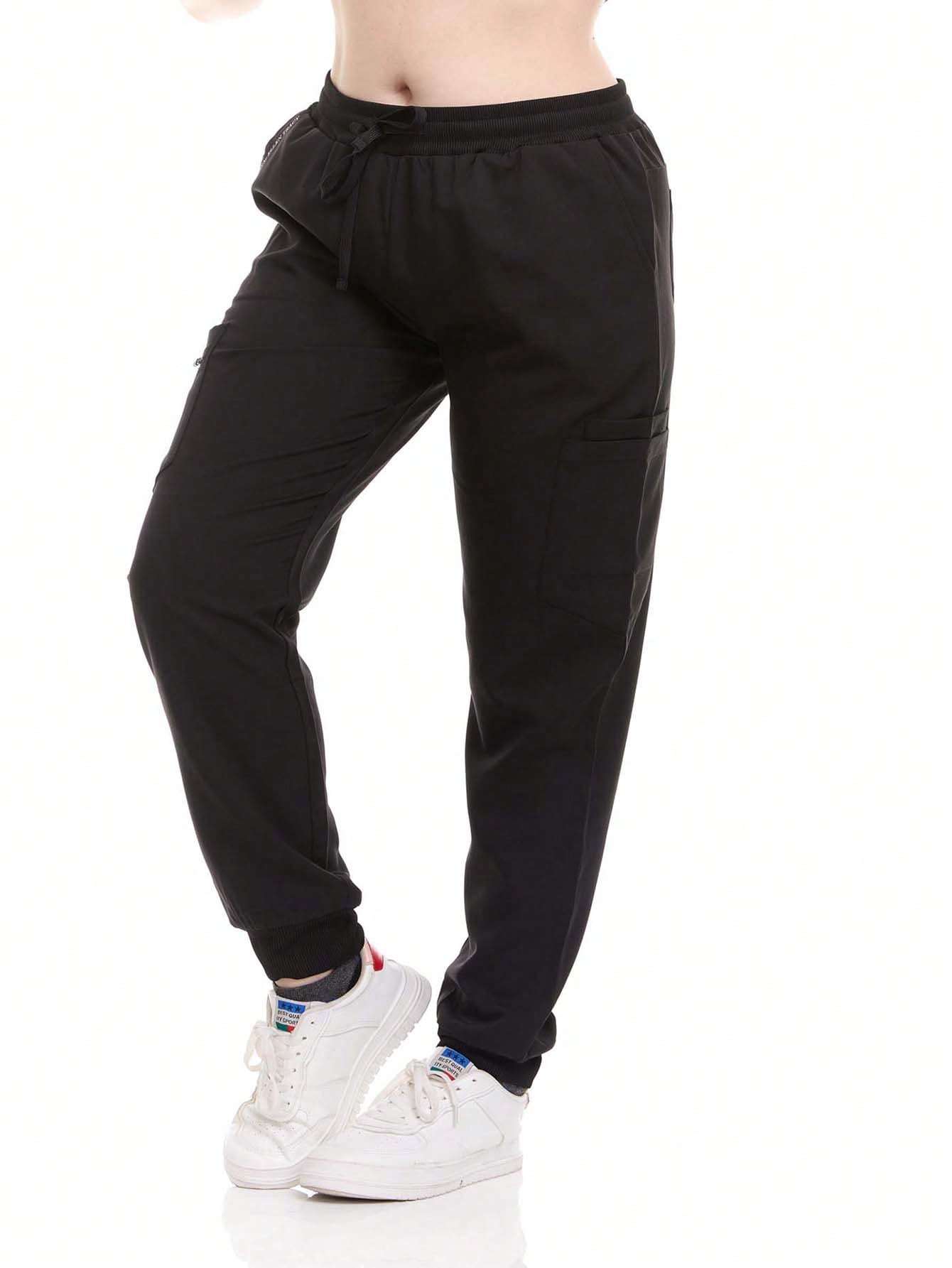 HEAL+WEAR Women's Jogger Scrub Pants with Cargo Pockets – 4-Way Stretch - Soft Stretch, Drawstring Waist, Stylish Fit – Multiple Colors Available ET2002