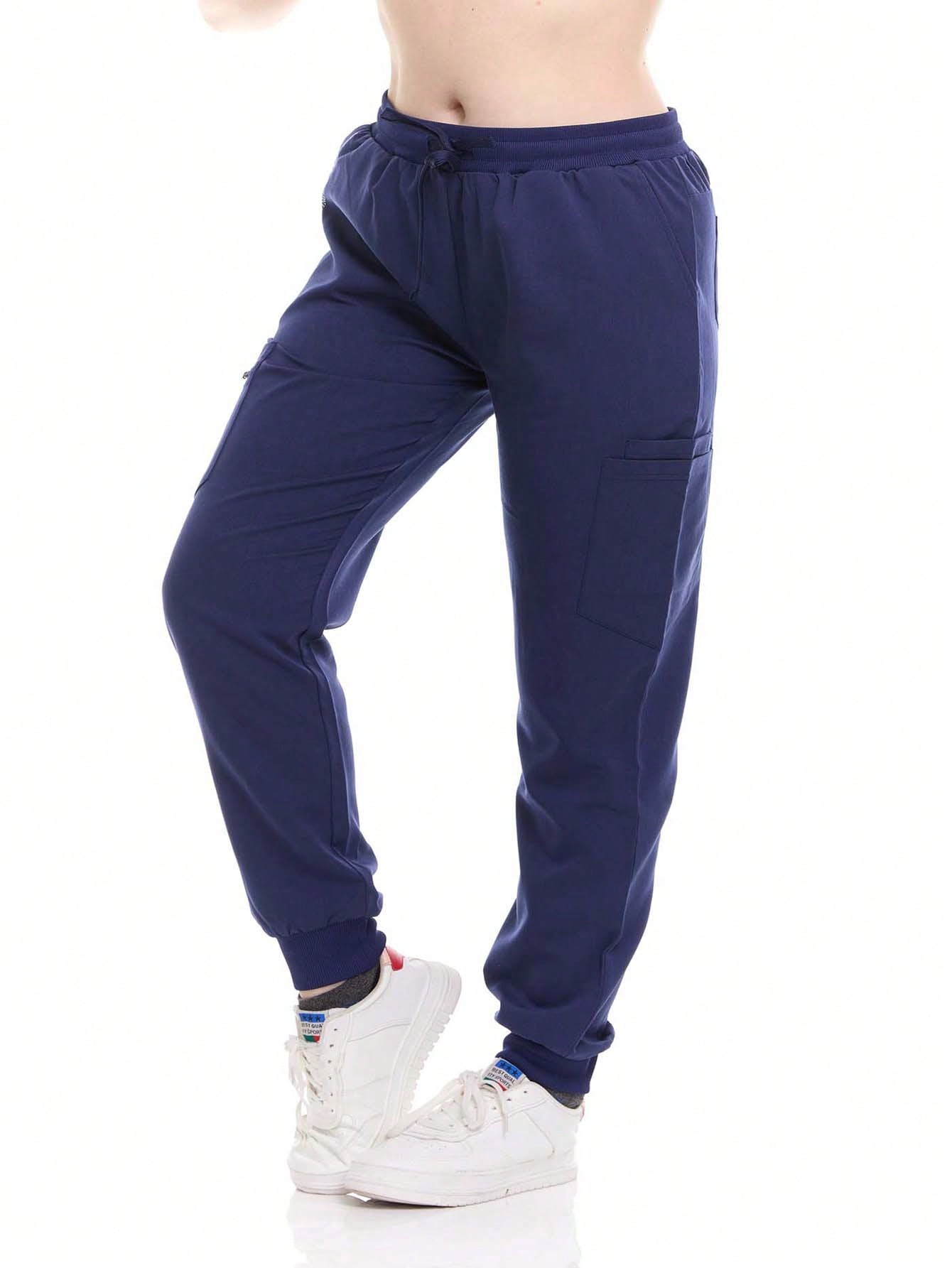HEAL+WEAR Women's Jogger Scrub Pants with Cargo Pockets – 4-Way Stretch - Soft Stretch, Drawstring Waist, Stylish Fit – Multiple Colors Available ET2002