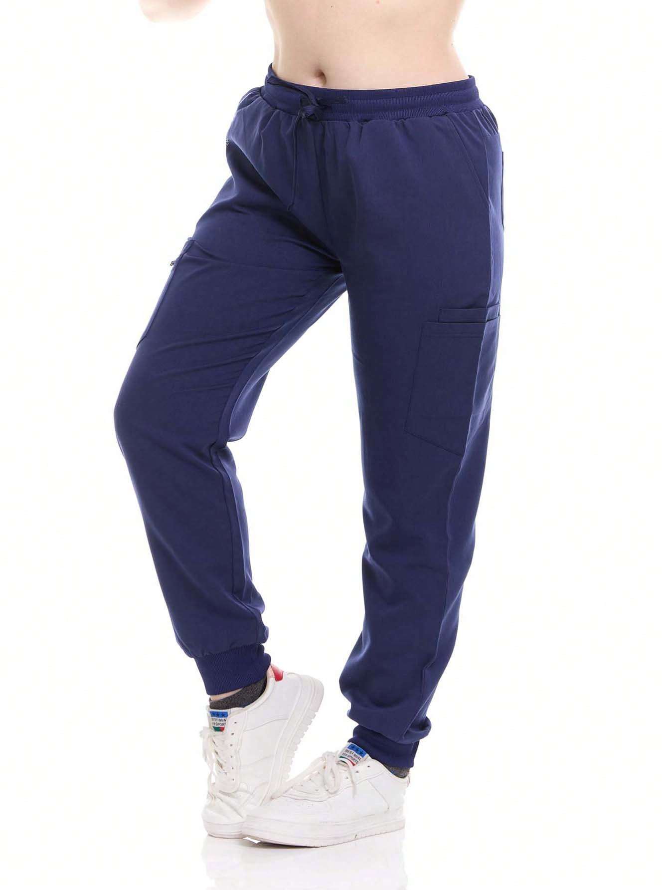 HEAL+WEAR Women's Jogger Scrub Pants with Cargo Pockets – 4-Way Stretch - Soft Stretch, Drawstring Waist, Stylish Fit – Multiple Colors Available ET2002