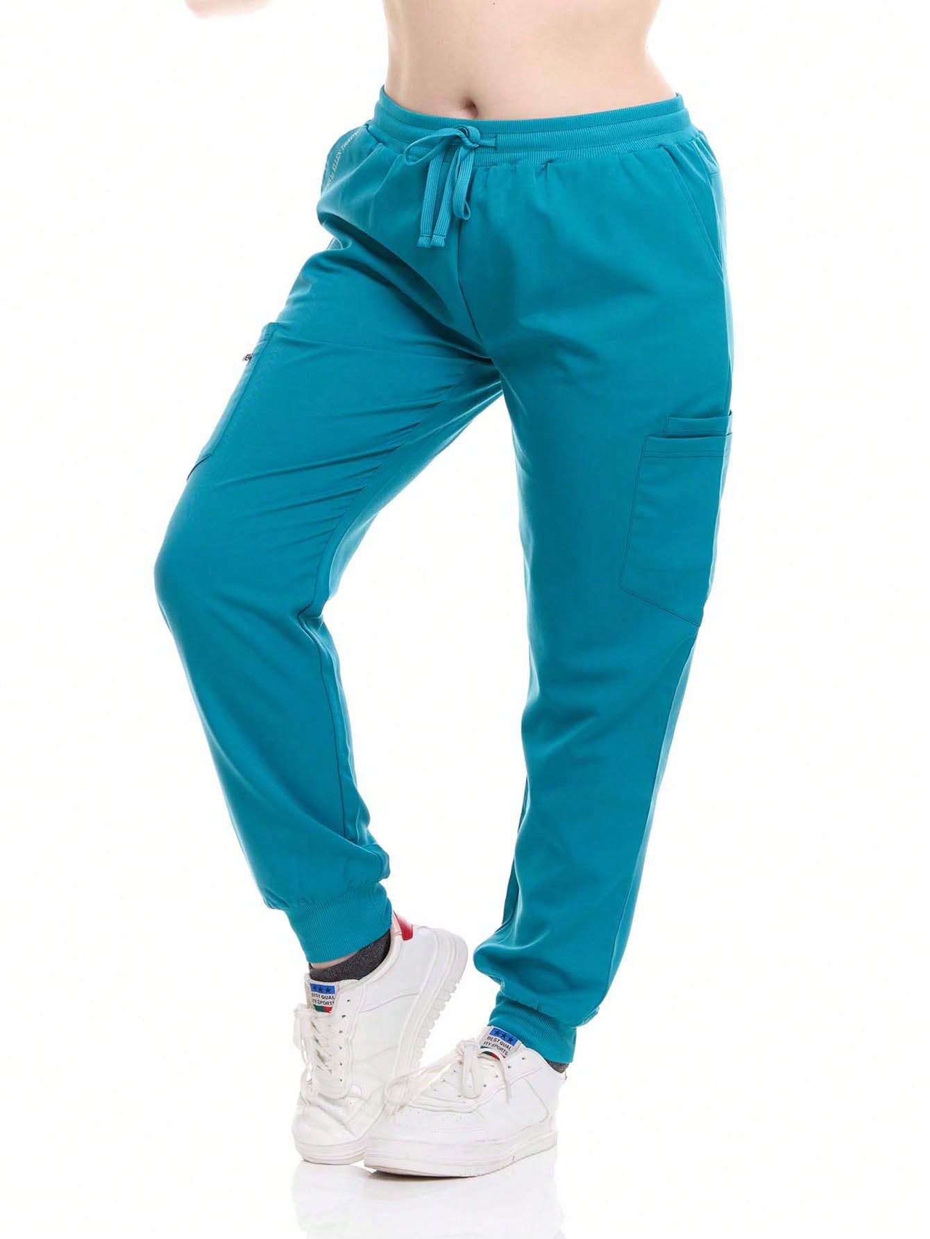 HEAL+WEAR Women's Jogger Scrub Pants with Cargo Pockets – 4-Way Stretch - Soft Stretch, Drawstring Waist, Stylish Fit – Multiple Colors Available ET2002