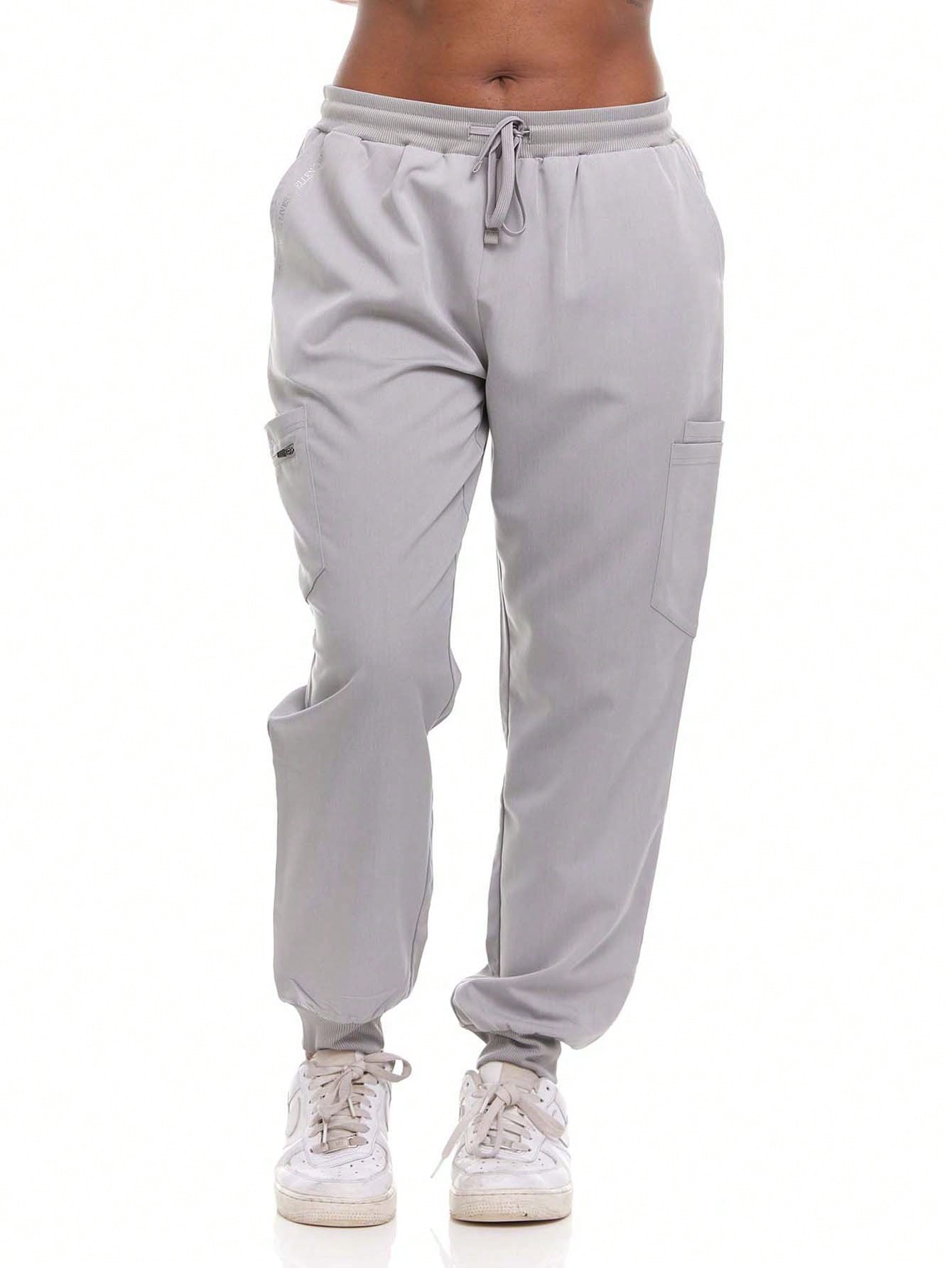 HEAL+WEAR Women's Jogger Scrub Pants with Cargo Pockets – 4-Way Stretch - Soft Stretch, Drawstring Waist, Stylish Fit – Multiple Colors Available ET2002