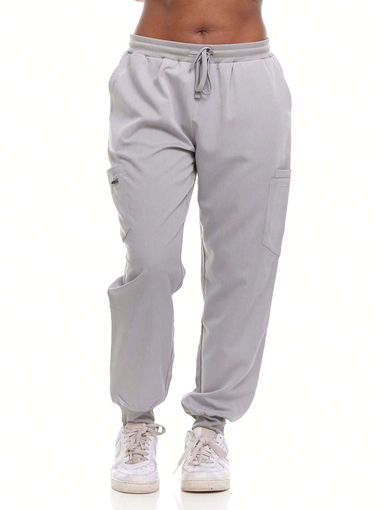 HEAL+WEAR Women's Jogger Scrub Pants with Cargo Pockets – 4-Way Stretch - Soft Stretch, Drawstring Waist, Stylish Fit – Multiple Colors Available ET2002