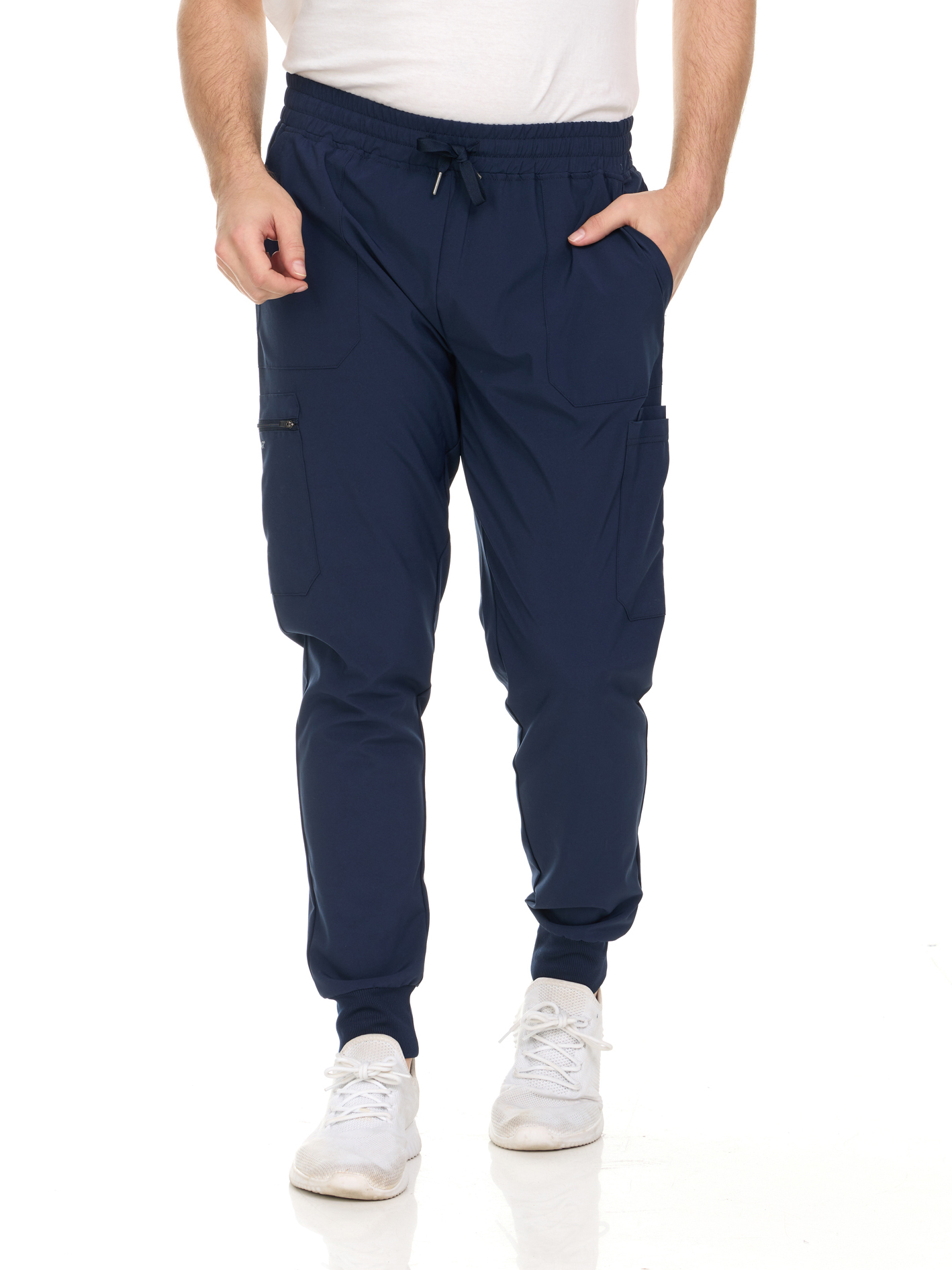 Heal+Wear Jogger Scrub Pants for Man - Adjustable Drawstring Waistband