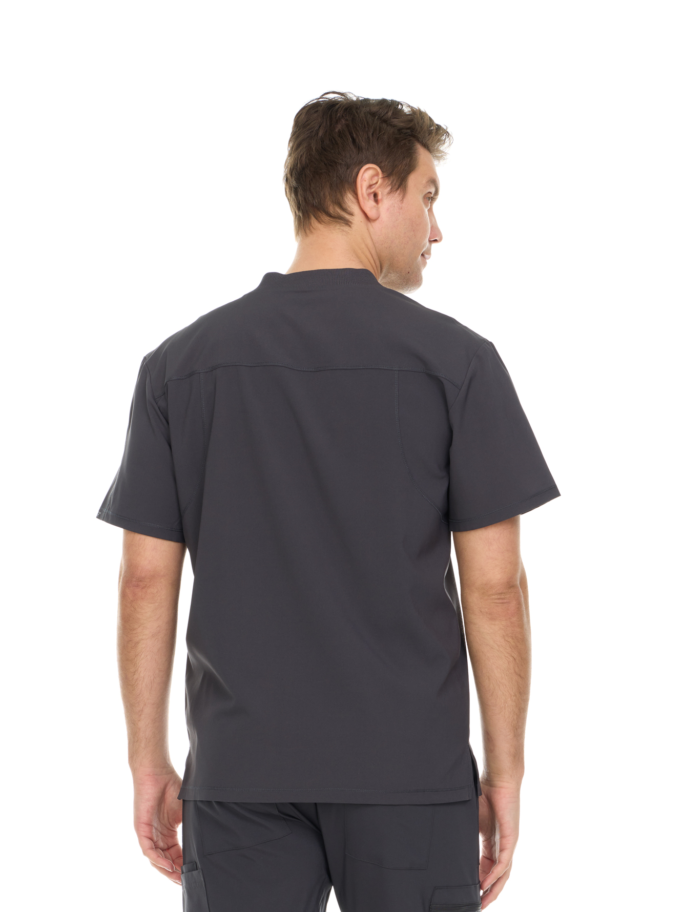 Men's Scrub Top - Comfortable, Stretchy, Functional Workwear for Men - Clothing, Menswear