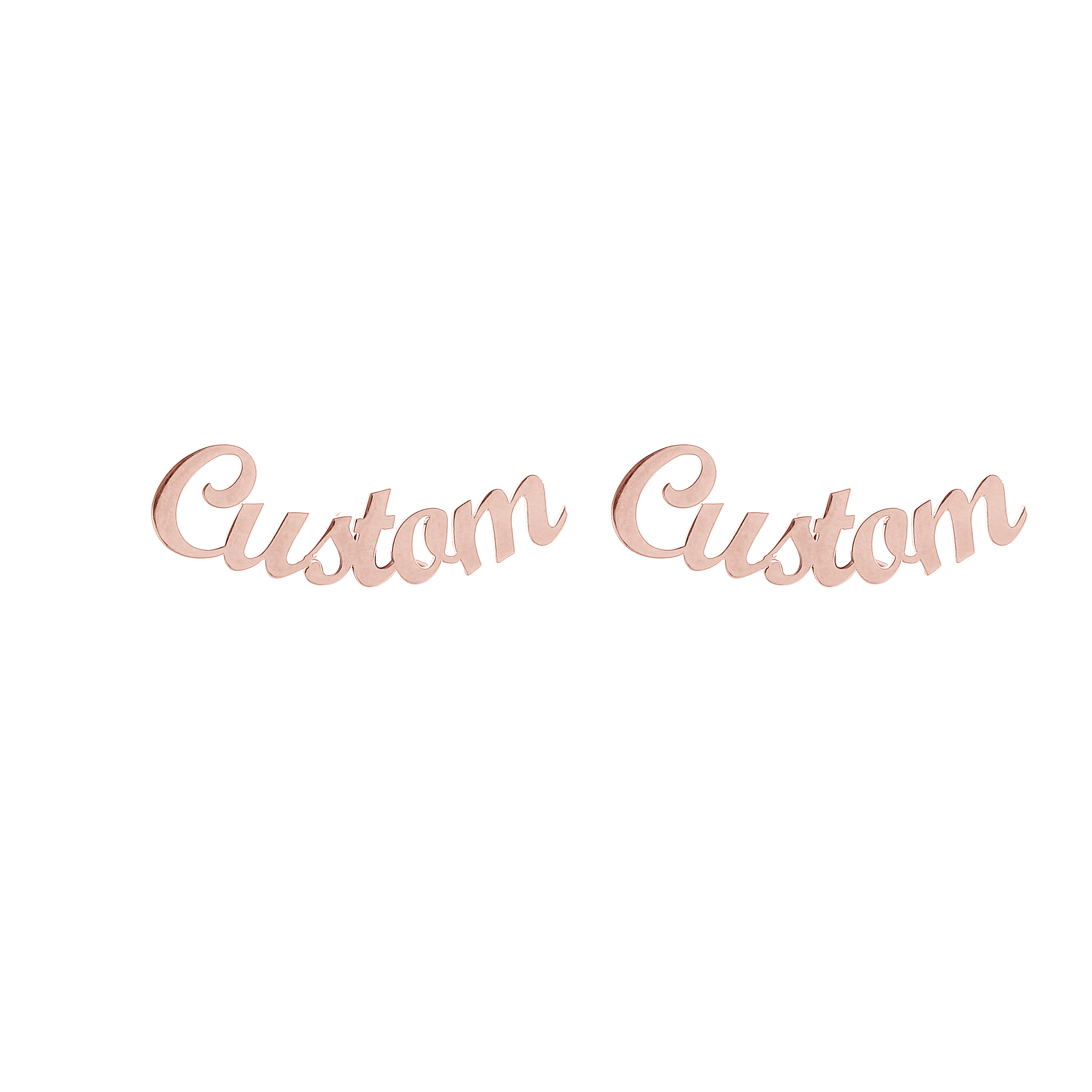 Classic and Best-selling Customized Name Earrings