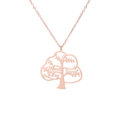Custom Name Tree for Family Members to Embrace Happiness&Warmth