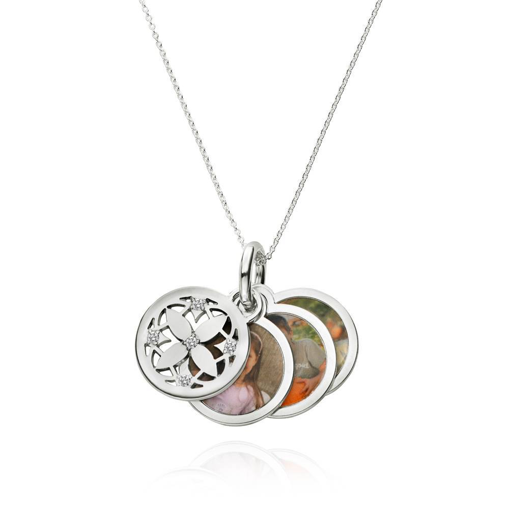 Customized Photo Print Pendant Necklace