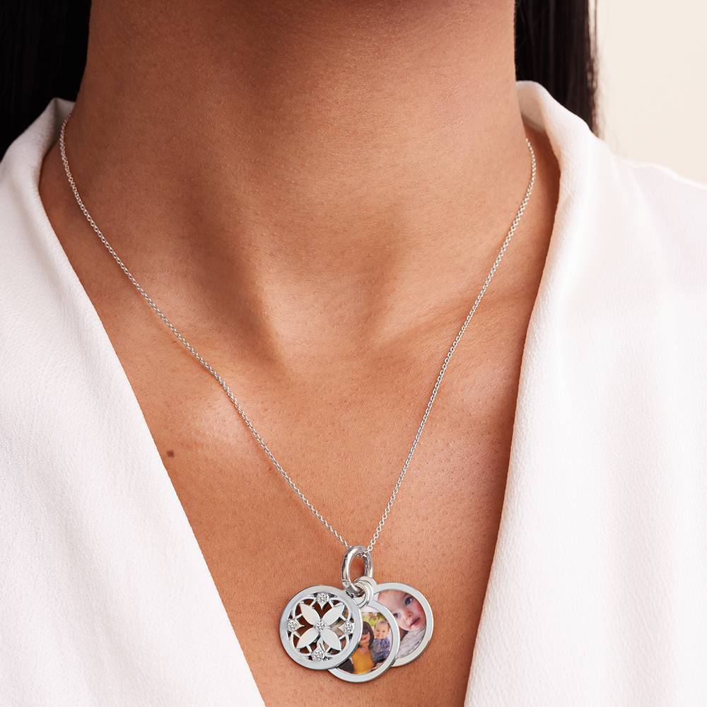 Customized Photo Print Pendant Necklace