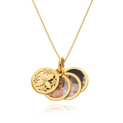 Customized Photo Print Pendant Necklace