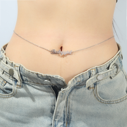 Customized Name Waist Chains